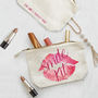 Personalised Smile Kit Lipstick Bag, thumbnail 1 of 2