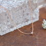 Daisy Nine Carat Rose Gold North Star Necklace, thumbnail 3 of 4
