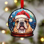 Bulldog Dog Tree Decoration, thumbnail 2 of 2