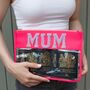 Personalised Clear Zip Pouch With Glitter Letters, thumbnail 3 of 12