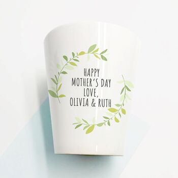 Personalised Mum's Plant Pot, 4 of 6