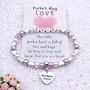 Personalised Grandma Bracelet, Grandparent Jewellery Gift, thumbnail 1 of 12