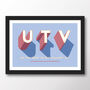 Aston Villa 'Utv' Poster, thumbnail 7 of 7