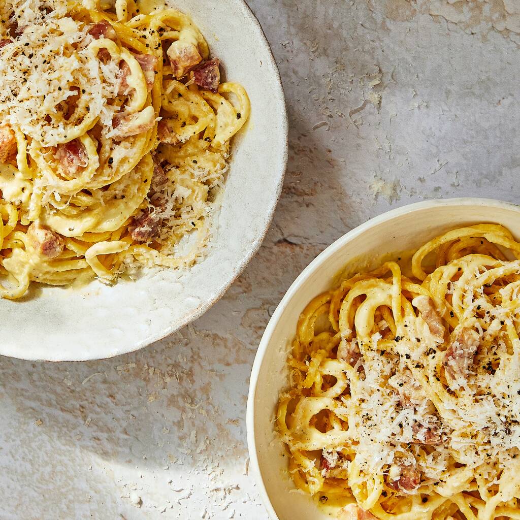 Carbonara Pasta Recipe Kit By Pasta Evangelists | notonthehighstreet.com