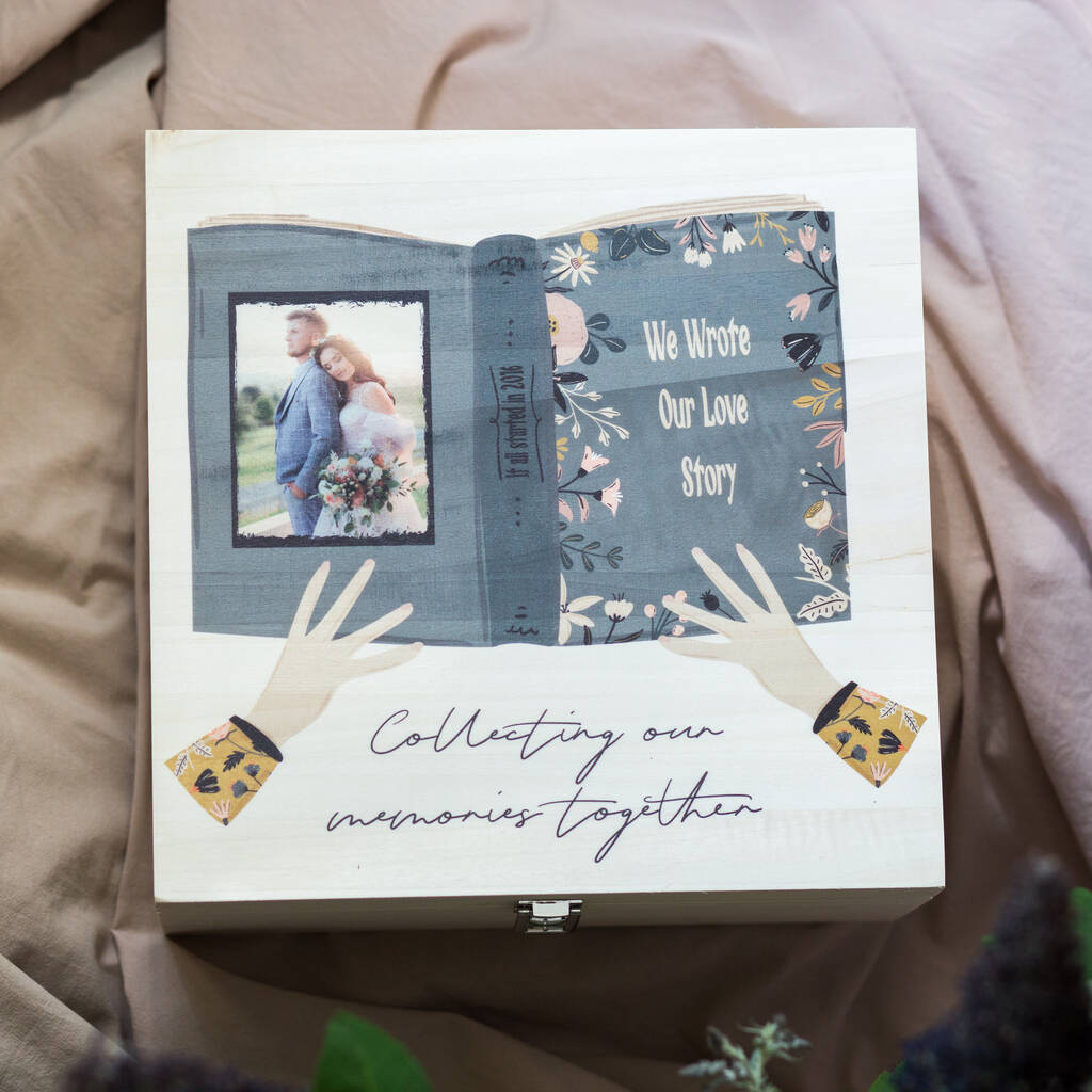 Our Love Stories Photo Book Keepsake Box, 1 of 5