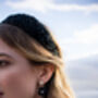 'Hannah' Seaweed Inspired Sustainable Earrings, thumbnail 2 of 12