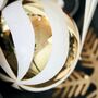 Glowi Large Gold, White And Silver Baubles Set Of Six, thumbnail 9 of 10