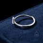 Sterling Silver Cute Little Ammonite Ring, thumbnail 5 of 12