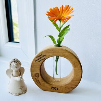 Personalised Your Favourite Flower Vase, 2 of 3