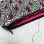 Pink Bolt Glitter Clutch Bag, thumbnail 5 of 5