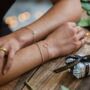 Gold Unity Bracelet, thumbnail 2 of 3