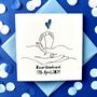 Personalised Baby Feet Card, thumbnail 2 of 4