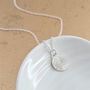 Dainty Disc Fingerprint Charm, thumbnail 5 of 5