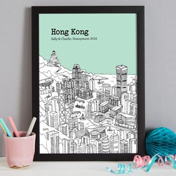 Personalised Hong Kong Print, 8 of 10