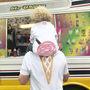 Twinning Ice Cream Piggy Back Tshirt Top Twinset, thumbnail 1 of 1