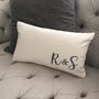 Personalised Embroidered Cushion Cover, thumbnail 1 of 3