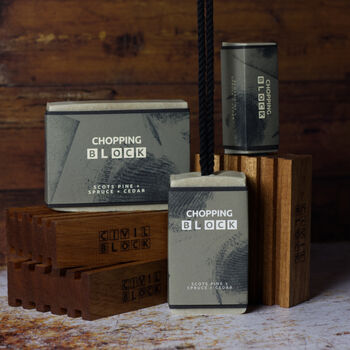 Mini Chopping Block Scots Pine + Spruce + Cedar Soap, 7 of 7