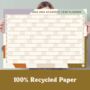 2023 2024 Academic Wall Planner | Abstract Organic, thumbnail 6 of 7