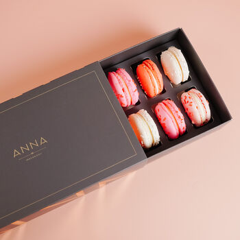 12 Piece Valentine's Mixed Macaron Box, 2 of 2