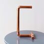 Handcrafted Solid Copper Headphone Stand, thumbnail 2 of 3