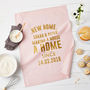 Personalised New Home Tea Towel Gift, thumbnail 1 of 2