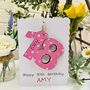 Personalised 18th Birthday Card Wooden Number Gift, thumbnail 1 of 12