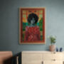 Portrait With Exotic Scenery On Giclee Paper, thumbnail 3 of 12