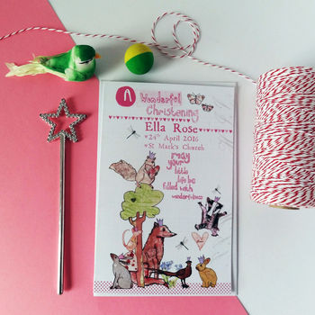 Personalised Christening Card, 2 of 6