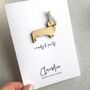 Sausage Dog Birthday Card Ready To Party, thumbnail 2 of 6