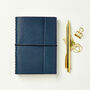 Personalised Leather Effect Embossed Notebook, thumbnail 11 of 12