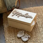 Personalised Layered Name Memory/Treasure/Storage Box, thumbnail 1 of 6