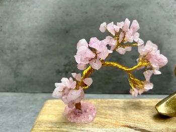 Yoga Figurine With Quartz Gem Tree Yoga Gift Ornament Gift Namaste, 5 of 8