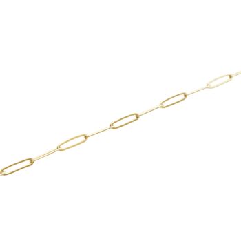 Sterling Silver Rectangular Large Chain Bracelet, 11 of 12