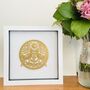Personalised Golden Wedding Anniversary Paper Cut, thumbnail 4 of 11