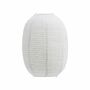 Large Cotton Oval Light Shade In Dusk Or White, thumbnail 3 of 4