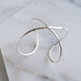 Infinity Sterling Silver Cuff, thumbnail 2 of 8