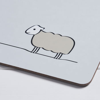 Sheep Placemat, 2 of 3