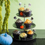 12 Halloween Spider Web Cupcake Wrappers, thumbnail 1 of 5