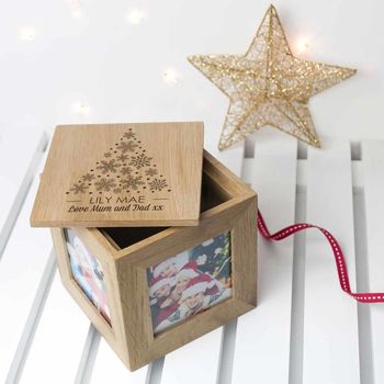 Christmas Photo Cube With Festive Treats, 3 of 3