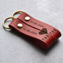 Personalised Couples Leather Keyring Set, thumbnail 7 of 11