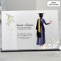 Personalised Muslim Graduation Gift With Floral Design, thumbnail 3 of 10