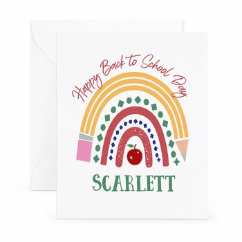Happy Back To School Day Card, 6 of 6