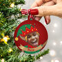 Personalised Funny Elf Photo Bauble, thumbnail 6 of 7