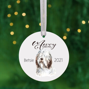 Personalised Dog Breed Pet Bauble, 5 of 12