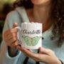 Personalised Butterfly Name Mug, thumbnail 3 of 3