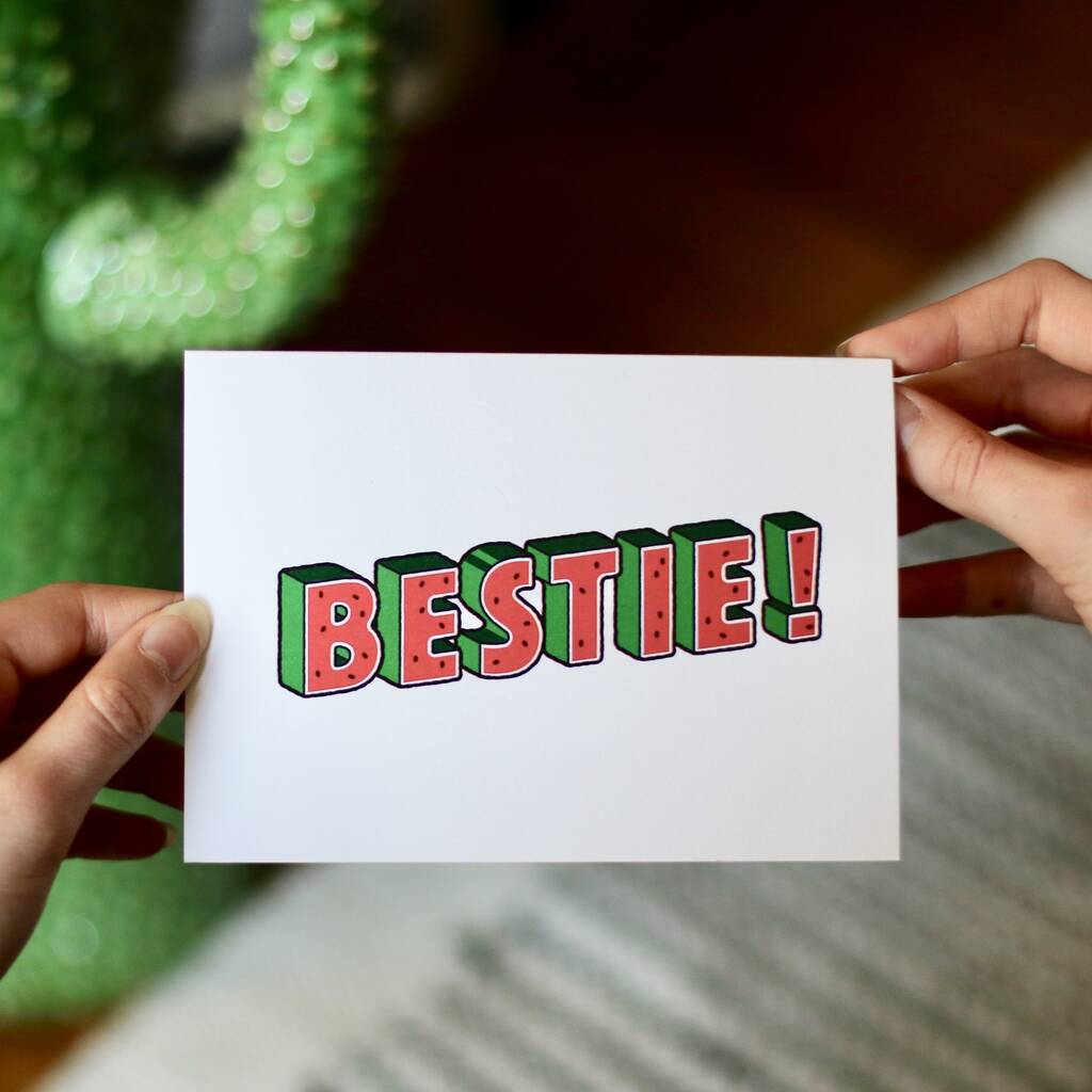 bestie-colourful-typographic-card-by-signs-for-life