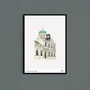 Streatham Library London Print, thumbnail 1 of 6