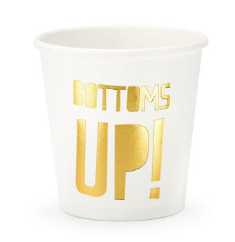 Bottoms Up! Paper Party Shot Cups, 3 of 3