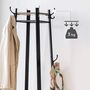 Coat Stand Coat Rack Coat Tree With Hooks And Shelves, thumbnail 5 of 8