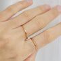 Thin And Dainty Gold Filled Stacking Ring, thumbnail 4 of 5